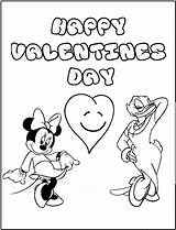 Coloring Valentines Valentine Pages Disney Minnie Daisy Printable Kids Printables Color Facial Tweety Fun Cartoons Bestcoloringpagesforkids sketch template