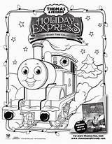 Thomas Coloring Pages Friends Train Sheets Sheet Holiday Colouring Kids Activity Color Diesel Engine Tank Printable Print Trains Activities sketch template