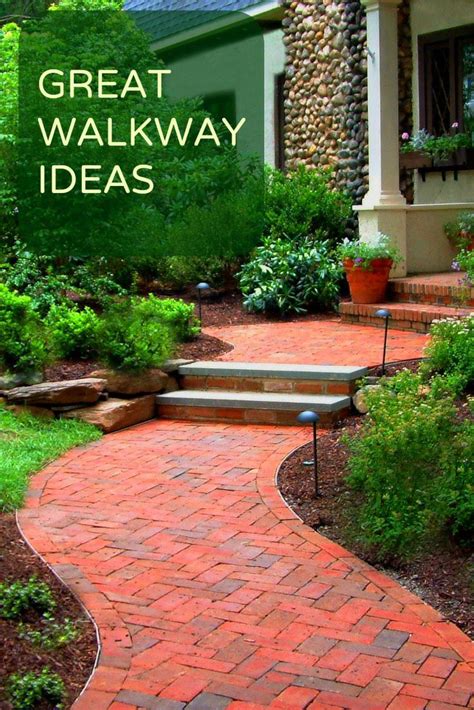 creative walkway designs  ideas beautiful landscapes