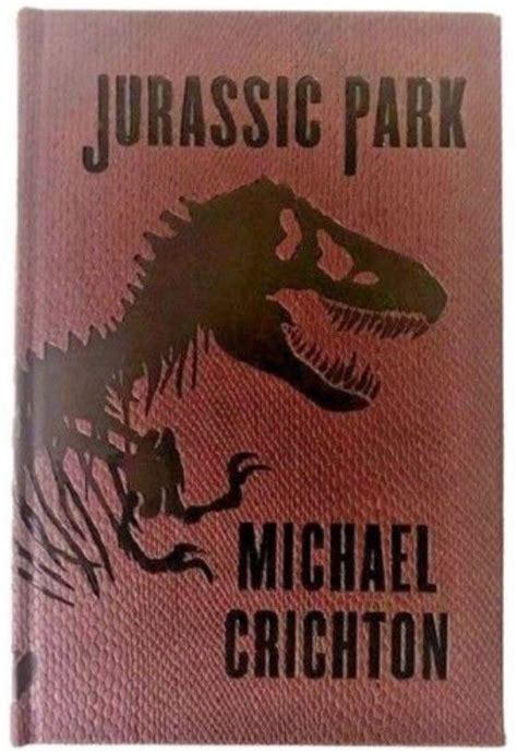 New Jurassic Park Book By Michael Crichton Hardcover Collectors Edition