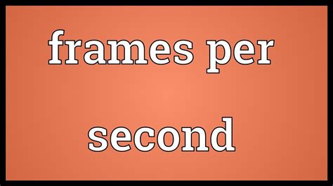 frames   meaning youtube