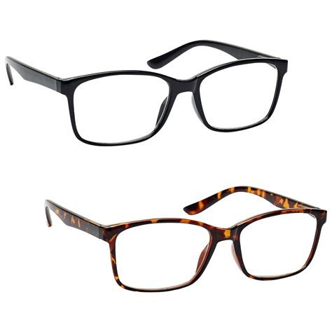 Uv Reader Reading Glasses Large Designer Style Mens Ebay
