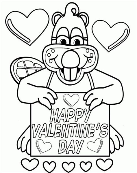 love valentine day coloring picture valentines day coloring page