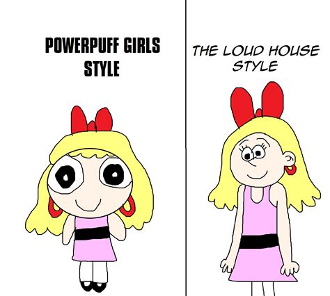 Leni Loud As Blossom In 2 Different Versions By