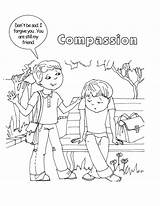 Compassion Craft sketch template