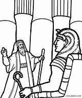 Moses Pharaoh Pharao Rock Malvorlagen Cool2bkids Plagues Egypt Egyptian Exodus Plague Getcolorings Drew sketch template