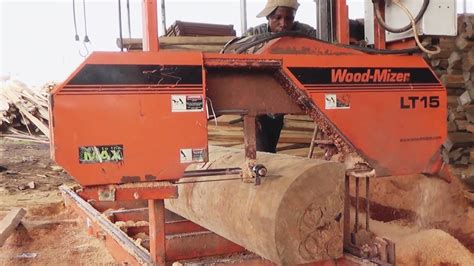 wood mizer sawmills  ghana africa youtube