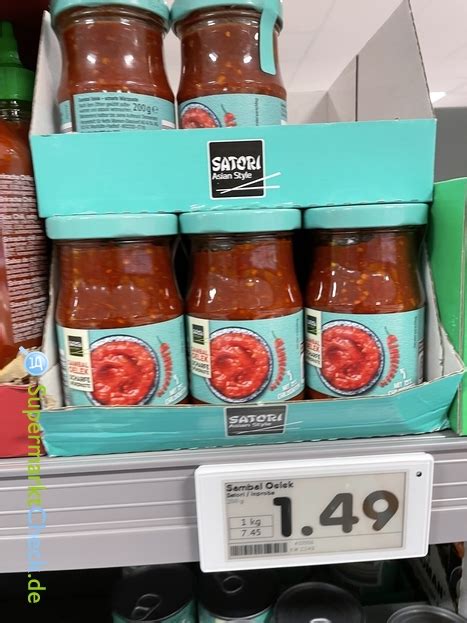 satori netto sambal oelek preis angebote kalorien nutri score