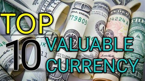 top valuable currency   world   top series youtube