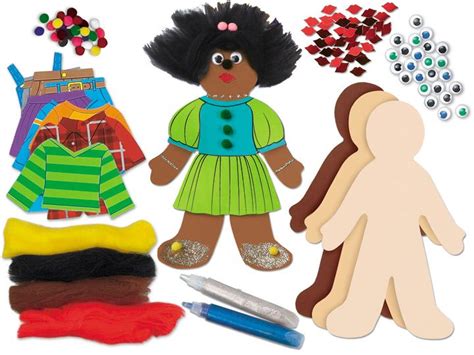people shapes craft kit crafts craft kits holiday wishes