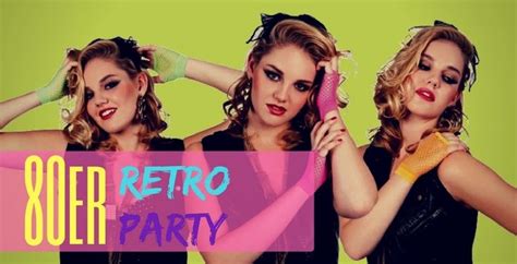 Party Extra 80er Jahre Retro Mottoparty Deko Retro Party Mottoparty