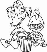 Coloring Pages Popcorn Chicken Little Mallard Abba Cluck Eating Printable Pasta Shopkins Getcolorings Machine Getdrawings Wecoloringpage Spaghetti Color Discord Drawing sketch template