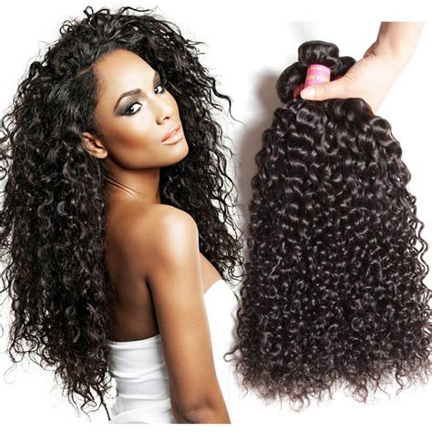 Nadula 4 Bundles Cheap Peruvian Curly Virgin Hair Weave