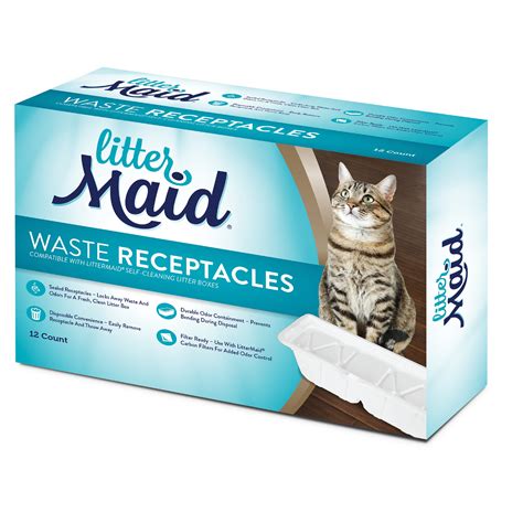 littermaid cat disposable waste receptacles  count walmartcom