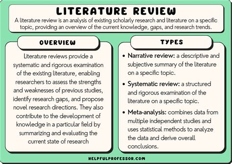 literature review examples