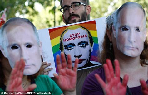 Putin Bans Meme Showing Himself As A Gay Clown In Makeup Daily Mail