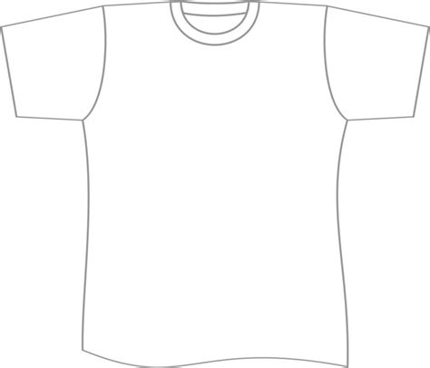 shirt template printable   clip art  blank