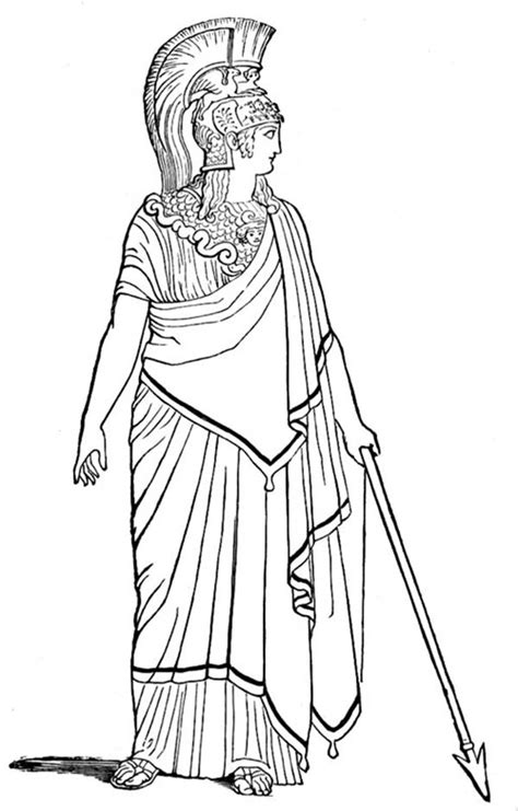 ancient greek coloring pages learny kids