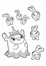 Flug Squeaky Peepers Hatcher Colorings sketch template