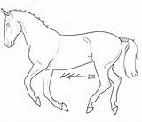 Lineart Horse Canter Pages Coloring Dressage Deviantart Cantering Horses Line Color Getcolorings Kh Printable Templates sketch template
