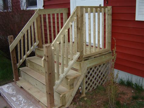 budget handyman  front steps