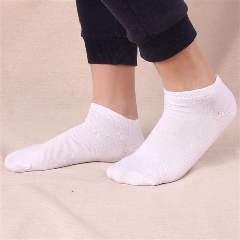 10pairs Hot Sale Comfortable Men Fashion White Socks 2018 Ankle Socks