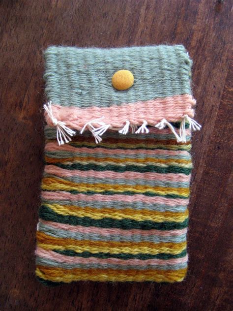 cassie stephens woven pouch