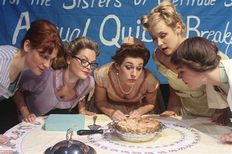 five lesbians eating a quiche