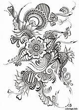 Zentangle Coloriage Adulte Antistress Maori Mandalas Desenhos Henna Imprimer Zentangles Colorir Tangle Paisley Adultos Livros крестом схемы вышивки контурная Creativa sketch template