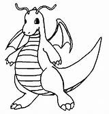 Dragon Pokemon Coloring Pages Dragonite Colouring Sheets Para Pokémon Color Printable Dracolosse Dessin Drawings Getcolorings Imagem sketch template