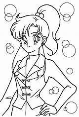Sailor Jupiter Makoto sketch template