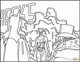 Arkham Batman Coloring Pages Knight Getdrawings sketch template