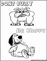 Coloring Pages Bully Bullying Kids Printable Anti Dont Worksheets Posters Mental Health Activities Self Control Color Stop Fun Happy Worksheet sketch template