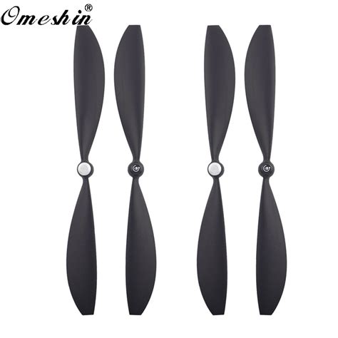 newly design pcs black rc drone parts accessories flying blades drone propellers  gopro