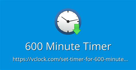600 minute timer online timer countdown