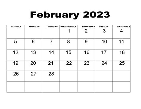 february  printable calendar   holidays templates