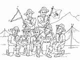 Scouts Coloriage Coloriages Metiers Télécharge Partage Imprime sketch template