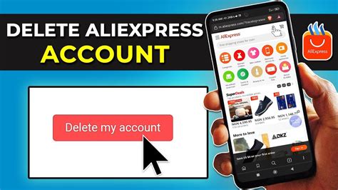 delete  aliexpress account youtube