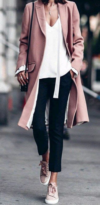 trendy sneakers pink outfit style ideas