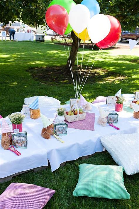 Kara S Party Ideas Sunny Teddy Bear Picnic Birthday Party Kara S