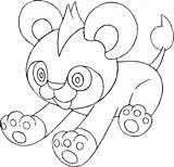 Pyroar Coloring Pages Pokemon Getcolorings Color sketch template