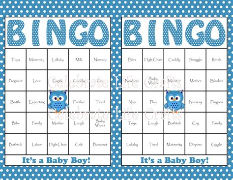 downloadable   printable baby bingo cards printable word searches