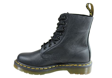 dr martens  pascal virginia womens leather fashion lace  boots mode footwear