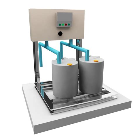 automatic chemical dosing systems model turbosquid