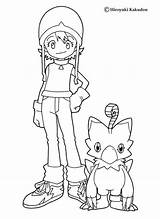 Digimon Shoutmon sketch template
