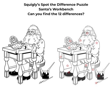 large print  printable spot  difference puzzles  adults