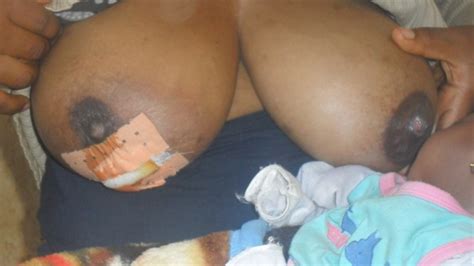 women leaking breast milk