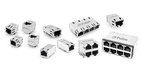 ethernet connector modules pulse electronics