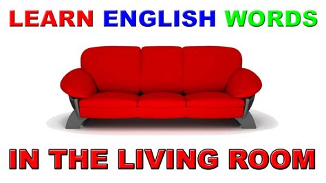 living room learn english words youtube