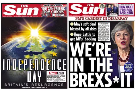 evolution  brexit  uk tabloid covers quartz